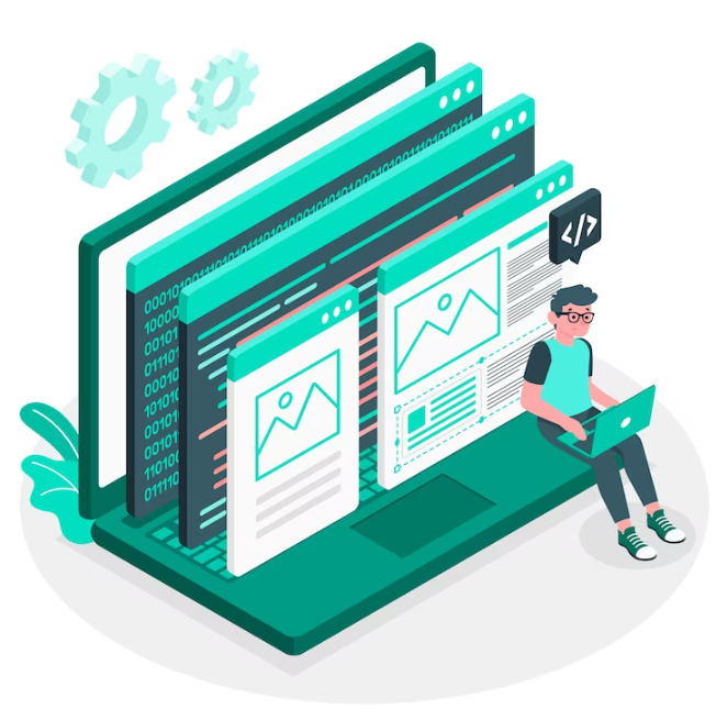 desenvolvedor codando